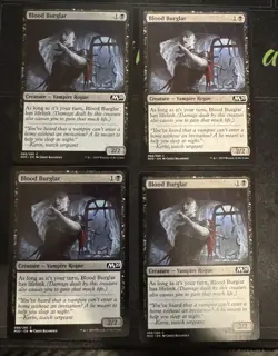 Blood Burglar X4 M20 Core Set 2020 Magic the Gathering MTG - Image 1