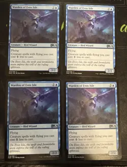 Warden of Evos Isle X4 M20 Core Set 2020 Magic the Gathering MTG - Image 1
