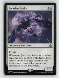 Jackdaw Savior 0018 Bloomburrow BLB MTG Magic - Image 1