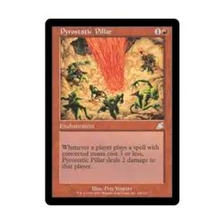 WOTC MtG Scourge Pyrostatic Pillar (U) (Foil) NM - Image 1