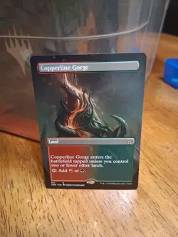 MTG Copperline Gorge (Borderless) R Phyrexia: All Will Be One 371 - Image 1