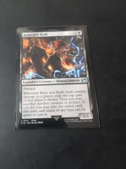 Reno and Rude U 0113 Final Fantasy MTG Magic the Gathering Card - Image 1