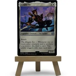 2025 MTG Final Fantasy G’raha Tia U 0021 FFXIV Legendary Creature Cat Archer 3/5 - Image 1
