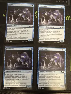 Frost Lynx X4 M20 Core Set 2020 Magic the Gathering MTG - Image 1