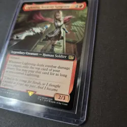 MTG Lightning, Security Sergeant 462 Extended Art Regular Rare Final Fantasy FIN - Image 5