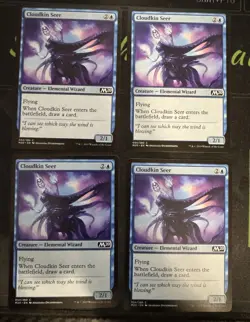 Cloudkin Seer X4 M20 Core Set 2020 Magic the Gathering MTG - Image 1