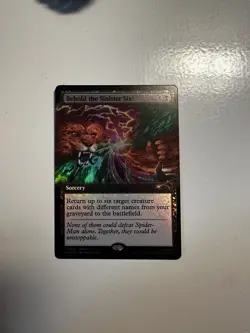 MTG Behold The Sinister Six! Magic Spider-Man Promo Card Foil Pax West 2025 - Image 1