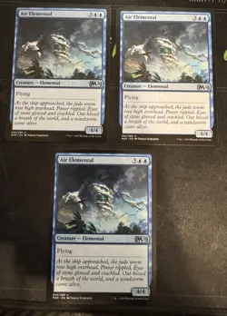 Air Elemental X3 M20 Core Set 2020 Magic the Gathering MTG - Image 1