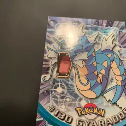 Topps Pokemon GYARADOS #130 Blue Logo Non Holo TV Animation Edition NM - Image 2