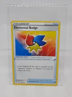 Pokemon Evolving Skies Elemental Badge 147/203 Uncommon Trainer Card TCG NM/M - Image 1