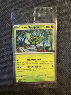 TEAL MASK OGERPON 024/167 - EB GAMES - POKEMON TCG - TWILIGHT MASQUARADE PROMO✅ - Image 1