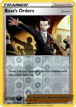 LOT OF 3 Boss's Orders Reverse Holos 154/192 + 132/172 + 172/193 Pokemon Rare NM - Image 2