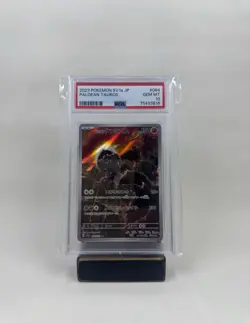 2023 POKEMON JPN SV1A-TRIPLET BEAT ART RARE #084 PALDEAN TAUROS PSA 10 - Image 1