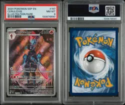 PSA 8 Ceruledge 197/191 Sv08: Surging Sparks Holo Pokemon - Image 2