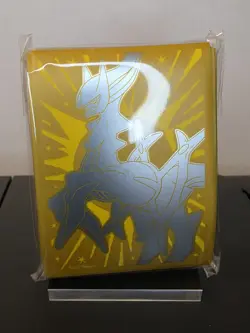 2022 Pokemon Brilliant Stars Pokemon Center ETB Arceus Gold Sleeves Pack of 65 - Image 1