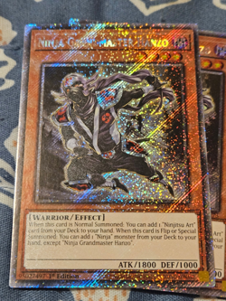 Ninja Grandmaster Hanzo Platinum Secret Rare - Ra04 Yugioh - Image 4