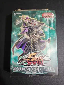 Yugioh Spellcasters Command 1st Edition Structure Theme Deck CCG TCG - Image 1