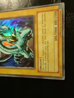Yugioh! Blue-Eyes White Dragon LOB-001 Ultra Rare - Foil Shift - Image 2