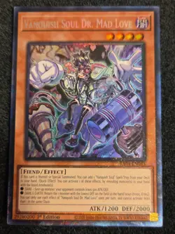 Yugioh Vanquish Soul Dr. Mad Love RA04-EN045 1st Collectors (NM) - Image 1