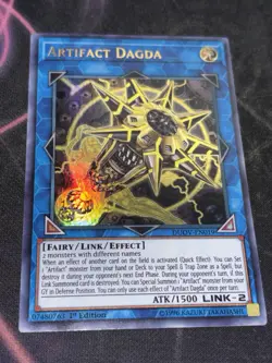 Artifact Dagda - DUOV-EN019 - Ultra Rare 1st Ed Yugioh - NM - Image 1