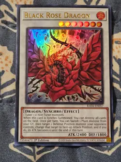 Black Rose Dragon - Ultra Rare - RA04-EN057 Yugioh - Image 1