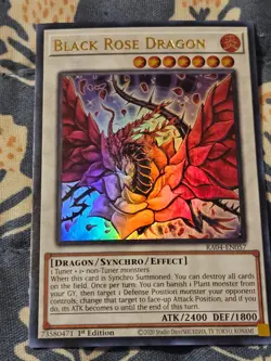 Black Rose Dragon - Ultra Rare - RA04-EN057 Yugioh - Image 2