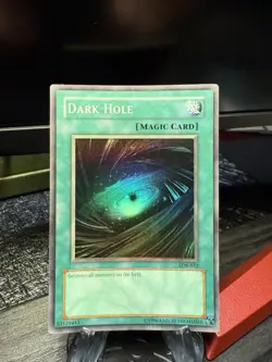 Dark Hole Lob-052 YuGiOh Card FADED Sirrr - Image 1
