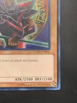 Yugioh! Dark Magician YGLD-ENB02 Ultra Rare Unlimited - Image 3