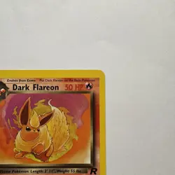 Dark Flareon 35/82 1st Edition Pokemon Card TCG Team Rocket NM Non holo - Image 4