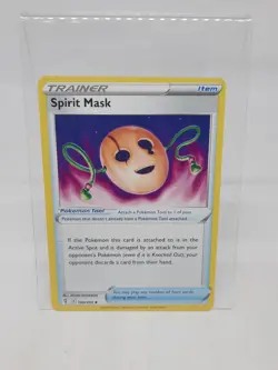 Pokemon Evolving Skies Spirit Mask Uncommon Trainer Card 160/203 NM - Image 1