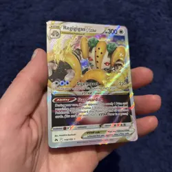 Regigigas Vstar 114/159 Crown Zenith Holo Pokemon Card NM - Image 4