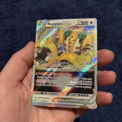 Regigigas Vstar 114/159 Crown Zenith Holo Pokemon Card NM - Image 5