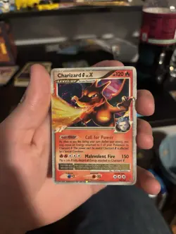 Pokemon TCG 2009 Charizard G LV.X Holo Card 143/147 Supreme Victors Rare - Image 1