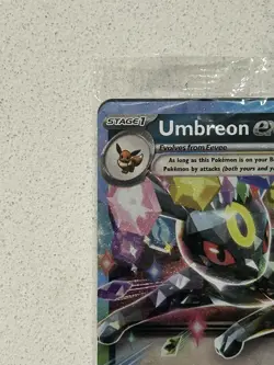 Pokemon TCG Umbreon Ex Prismatic Evolutions Stamped Promo Card 060/131 Sealed - Image 2
