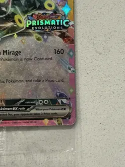 Pokemon TCG Umbreon Ex Prismatic Evolutions Stamped Promo Card 060/131 Sealed - Image 4