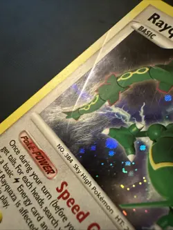 1x Rayquaza Holo 14/146 Diamond Pearl Legends Awakened Pokemon Card - Image 3