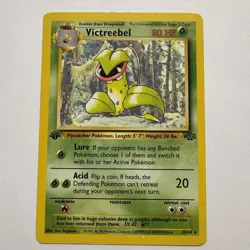 Victreebel 30/64 1st edition Jungle Rare Pokemon Card TCG LP+ non holo - Image 1