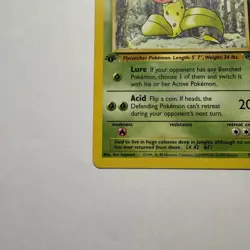 Victreebel 30/64 1st edition Jungle Rare Pokemon Card TCG LP+ non holo - Image 5