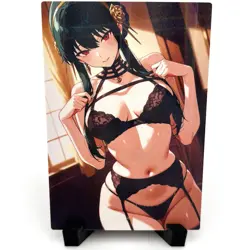 Spy x Family Yor Forger Sexy Lingerie Anime Waifu Girl Goddess Story Art Card - Image 2