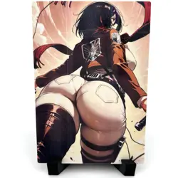Attack on Titan Mikasa Ackerman Sexy Hot Anime Waifu Girl Goddess Story Art Card - Image 1