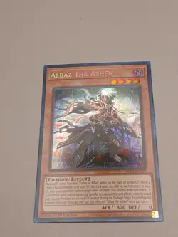 Albaz The Ashen Prismatic Secret Rare Card MP23-EN122 1st Ed NM - Image 2