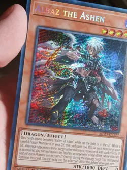 Albaz The Ashen Prismatic Secret Rare Card MP23-EN122 1st Ed NM - Image 3