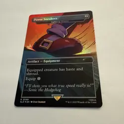 Power Sneakers-Lightning Greaves FOIL 2099 Secret Lair SLD MTG Rare Unplayed NM - Image 3