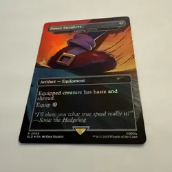 Power Sneakers-Lightning Greaves FOIL 2099 Secret Lair SLD MTG Rare Unplayed NM - Image 4