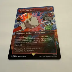 Knuckles's Gloves-The Reaver Cleaver FOIL 2095 Secret Lair SLD MTG Unplayed Rare - Image 4