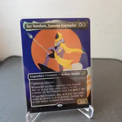 MTG Syr Vondam, Sunstar Exemplar 302 Borderless Foil Rare Edge of Eternities EOE - Image 1