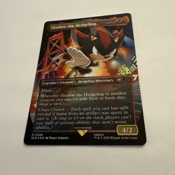 Shadow the Hedgehog FOIL Borderless 2086 Sonic Secret Lair SLD MTG Unplayed M/NM - Image 3
