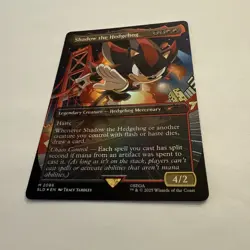 Shadow the Hedgehog FOIL Borderless 2086 Sonic Secret Lair SLD MTG Unplayed M/NM - Image 4