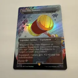 Piko Piko Hammer-Hammer of Nazahn FOIL 2098 Secret Lair SLD MTG Rare Unplayed NM - Image 3