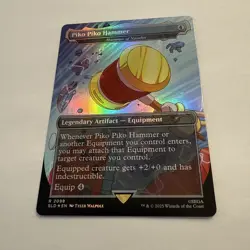 Piko Piko Hammer-Hammer of Nazahn FOIL 2098 Secret Lair SLD MTG Rare Unplayed NM - Image 4